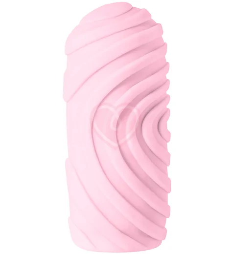 Мастурбатор с двухсторонним рельефом Marshmallow Maxi Sugary розовый фото 1