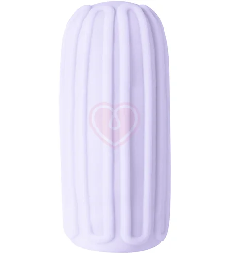 Мастурбатор с двухсторонним рельефом Marshmallow Maxi Syrupy фиолетовый фото 1