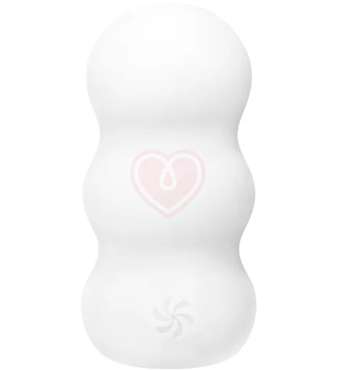Мастурбатор с двойным рельефом Marshmallow Sweety белый фото 1