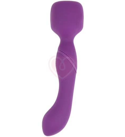 Двусторонний массажёр с нагревом Heating Wand фиолетовый фото 1