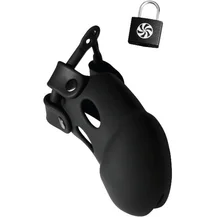 Мужской пояс верности Guard Vanilla чёрный