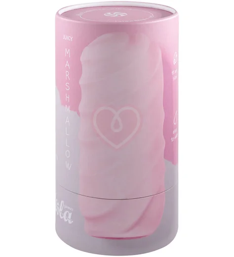 Мастурбатор с двухсторонним рельефом Marshmallow Maxi Juicy розовый фото 4