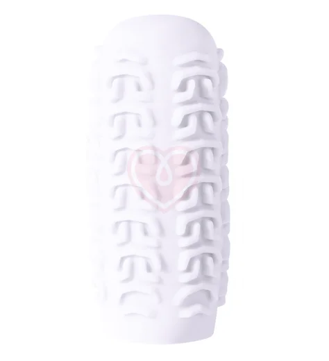 Мастурбатор с двухсторонним рельефом Marshmallow Maxi Sugary белый фото 3