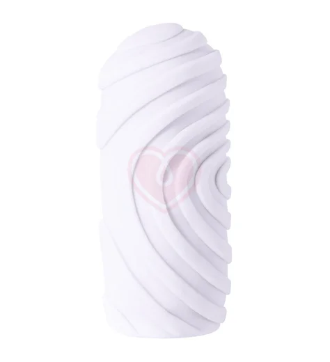 Мастурбатор с двухсторонним рельефом Marshmallow Maxi Sugary белый фото 4