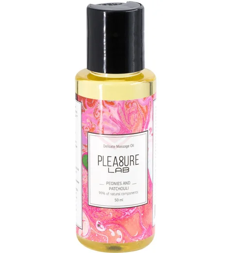Массажное масло с афродизиаком Pleasure Lab Delicate пионы и пачули 50 мл фото 1