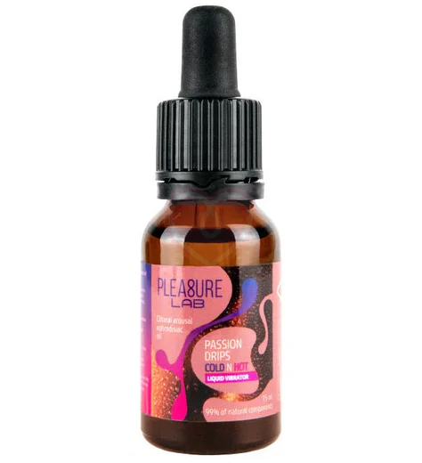 Жидкий вибратор Pleasure Lab Passion Drips Cold N Hot иланг-иланг фото 1