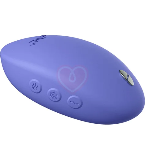 Вибратор для клитора We-Vibe Temp с функциями нагрева и охлаждения голубой фото 8