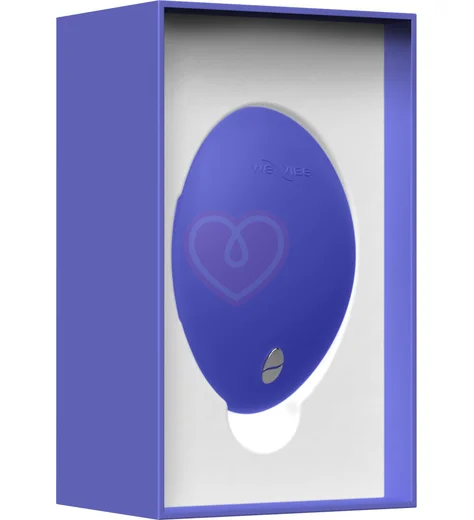 Вибратор для клитора We-Vibe Temp с функциями нагрева и охлаждения голубой фото 17