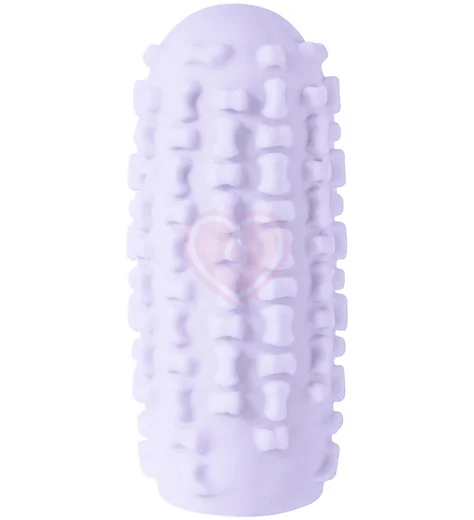 Мастурбатор с двухсторонним рельефом Marshmallow Maxi Syrupy фиолетовый фото 2