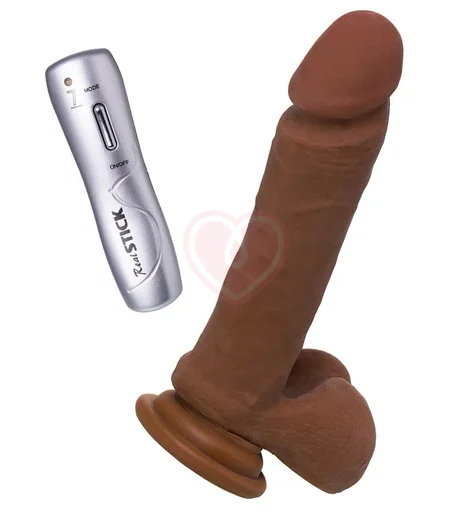 Реалистичный вибратор ToyFa RealStick Elite Mulatto мулат 16 см фото 2