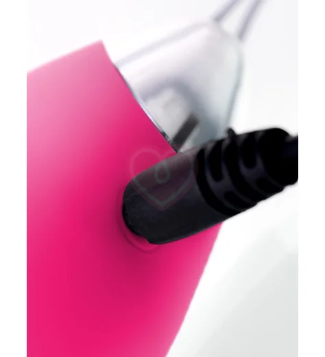 Виброяйцо и вибронасадка на палец Jos Vita розовая фото 6