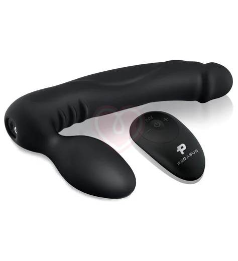 Безремневой страпон Pegasus с пультом управления фото 2