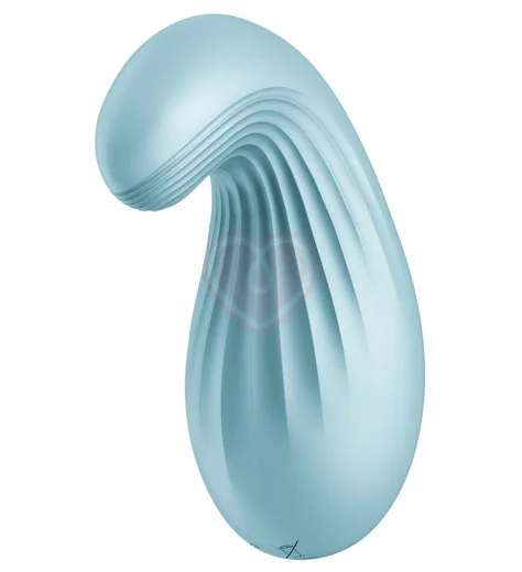 Мини-вибратор Satisfyer Dipping Delight голубой фото 2
