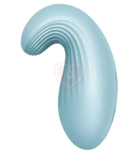 Мини-вибратор Satisfyer Dipping Delight голубой фото 3