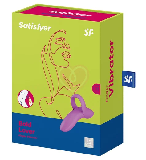 Вибростимулятор на пальчики Satisfyer Bold Lover лиловый фото 6