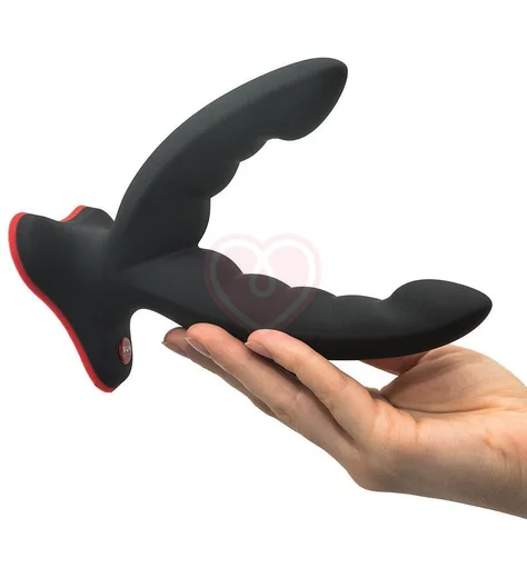 Двойной фаллоимитатор Fun Factory Ryde Grinding Double Dildo черный фото 6