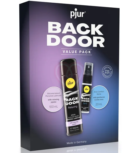 Набор для анального секса Pjur Back Door Value Pack смазка и спрей фото 2