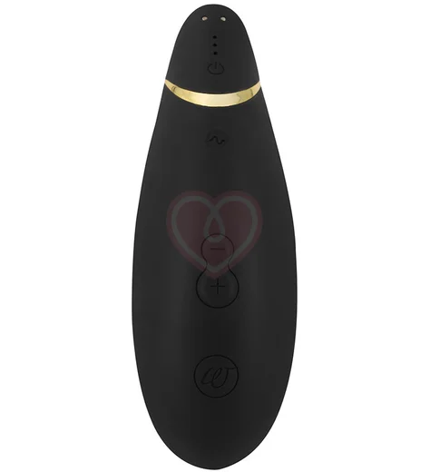 Бесконтактный клиторальный стимулятор Womanizer Premium чёрный фото 2