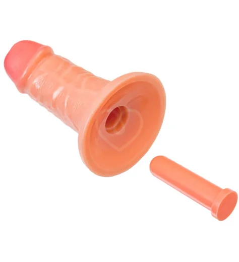 Реалистичный фаллоимитатор на присоске RealStick Caliber 14-5 телесный фото 8