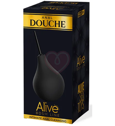 Анальный душ Alive Anal Douche S чёрный фото 2