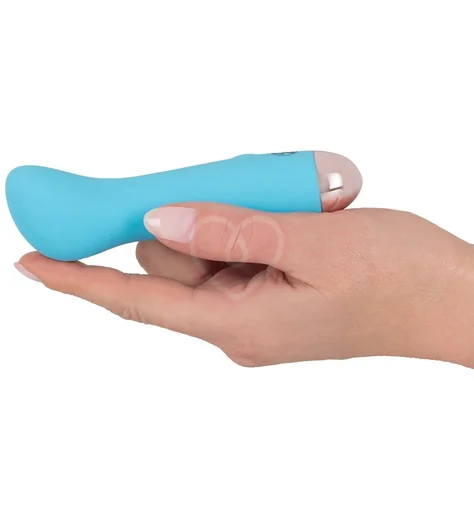 Мини вибратор Cuties голубой фото 3