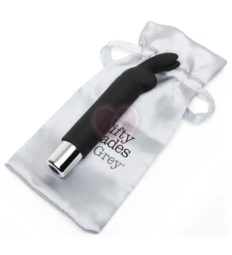 Вибропуля с ушками '50 оттенков серого' Greedy Girl Bullet чёрная фото 4