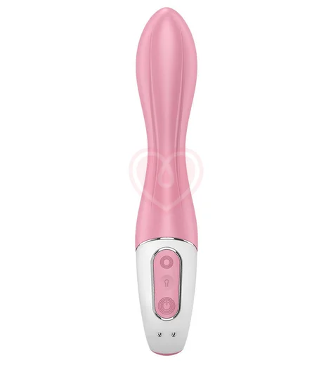 Расширяемый вибратор Satisfyer Air Pump Vibrator 2 розовый фото 3