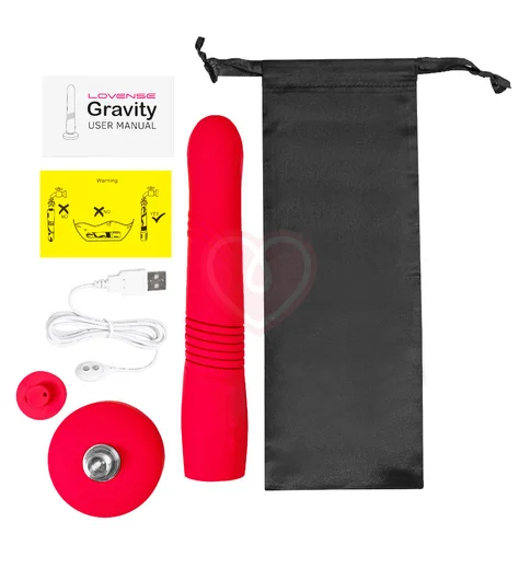 Вибратор с пульсацией Lovense Gravity с управлением от приложения фото 4