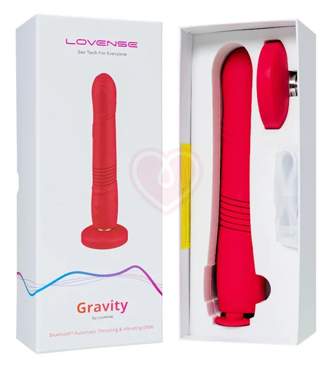 Вибратор с пульсацией Lovense Gravity с управлением от приложения фото 5