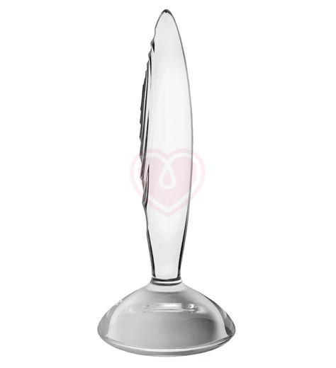 Стеклянный фаллоимитатор Satisfyer Sparkling Crystal прозрачный фото 2