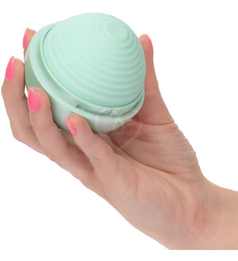 Круглый мини-вибратор с ребрышками Opal Ripple Massager фото 2