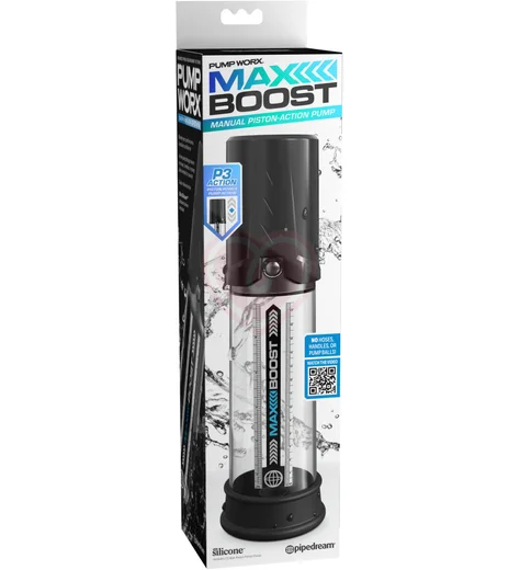 Вакуумная помпа Pump Worx Max Boost чёрная фото 4