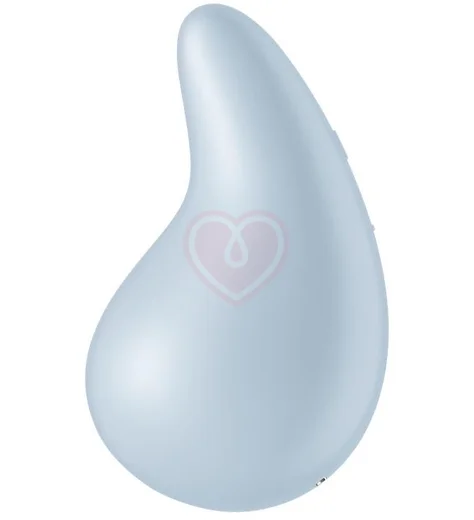 Вибратор для внешней стимуляции Satisfyer Dew Drop голубой фото 6