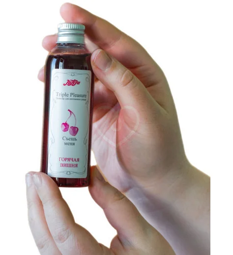 Эликсир для орального секса Juleju Triple Pleasure Горячая вишня 130 г фото 2