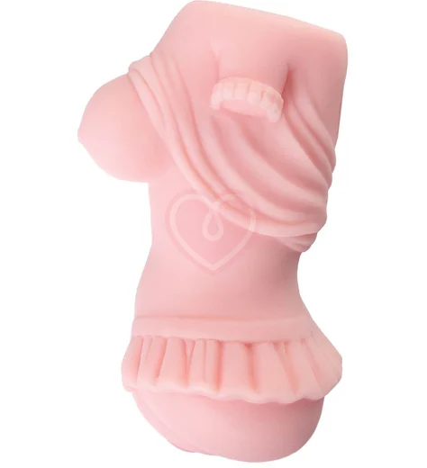 Реалистичный мастурбатор с грудью и вагиной Toyfa Juicy Pussy Little Alower фото 3