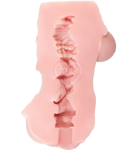 Реалистичный мастурбатор с грудью и вагиной Toyfa Juicy Pussy Little Alower фото 6