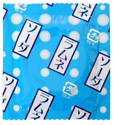 Презервативы рельефные Sagami Studded Lemonade со вкусом лимонада 1 шт фото 3