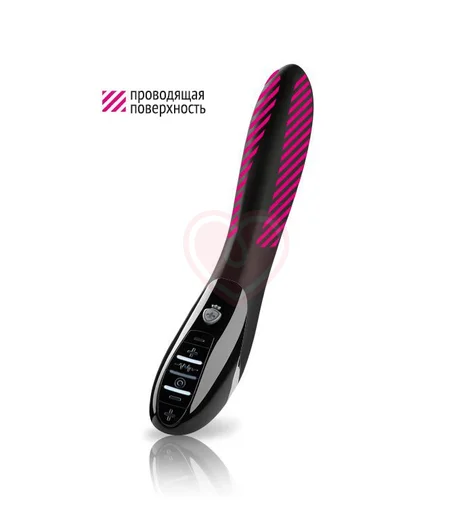 Вибратор с электростимуляцией Mystim Electric Eric Black Edition фото 3