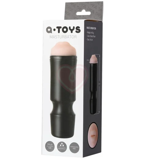 Мастурбатор ротик ToyFa A-Toys в чёрном корпусе фото 5