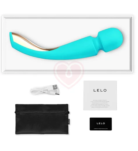 Массажёр LELO Smart Wand Large 2 бирюзовый фото 4