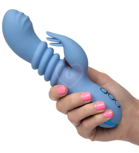 Вибратор Santa Cruz Coaster с подвижным кончиком и клиторальным стимулятором фото 3