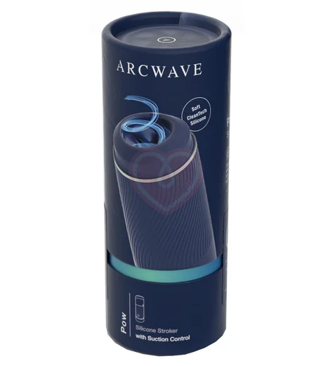 Мастурбатор с эффектом вакуума Arcwave Pow синий фото 2