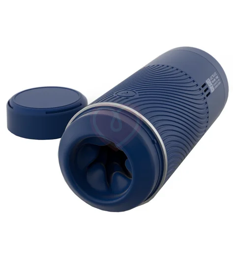 Мастурбатор с эффектом вакуума Arcwave Pow синий фото 4