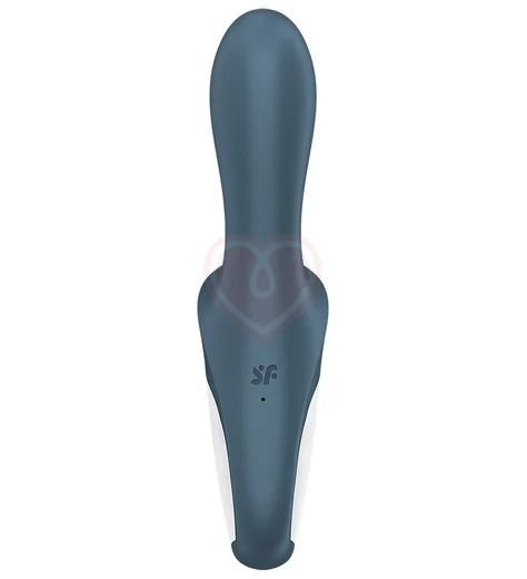 Анальный расширяемый вибратор Satisfyer Air Pump Booty 2 серый фото 3