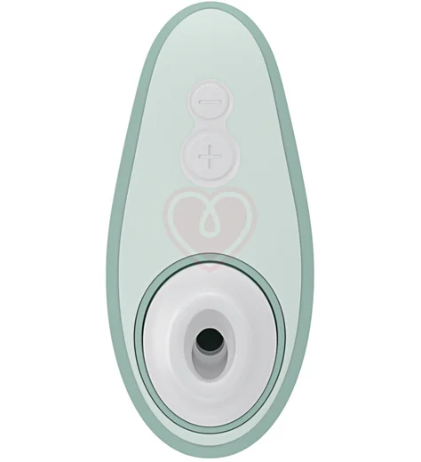 Вакуумный клиторальный стимулятор Womanizer Liberty 2 серо-зеленый фото 2