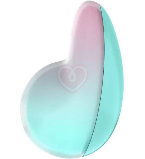 Вакуумно-волновой клиторальный вибростимулятор Satisfyer Pixie Dust мятно-розовый фото 3