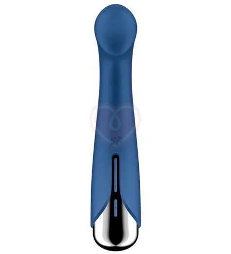Вибратор для зоны G с ротацией Satisfyer Spinning G-Spot 1 синий фото 5