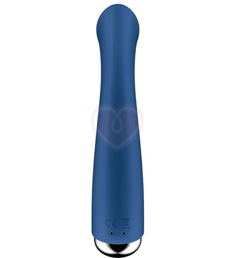 Вибратор для зоны G с ротацией Satisfyer Spinning G-Spot 1 синий фото 6