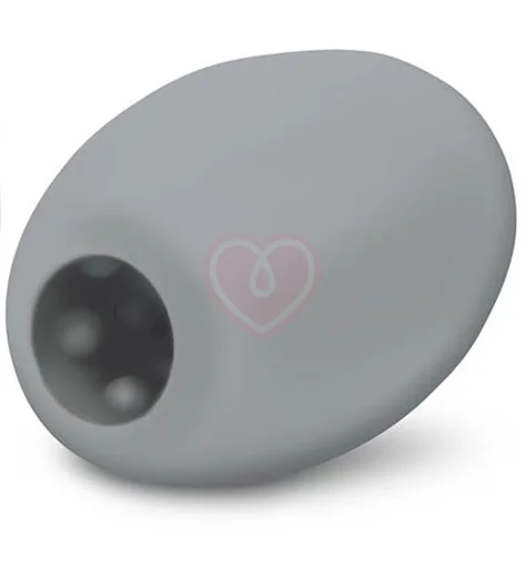 Мастурбатор Mini Bubble серый фото 3