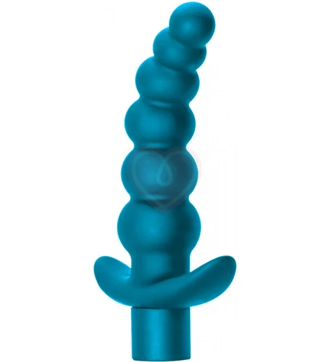 Анальные шарики c вибрацией Spice It Up Ecstasy бирюзовые фото 2
